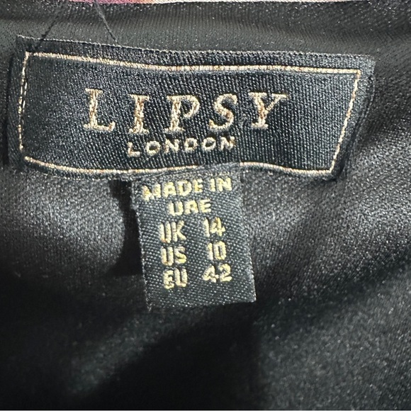 Lipsy London tiered maxi dress, size 10, animal print, summer, sexy, spring - Picture 4 of 14